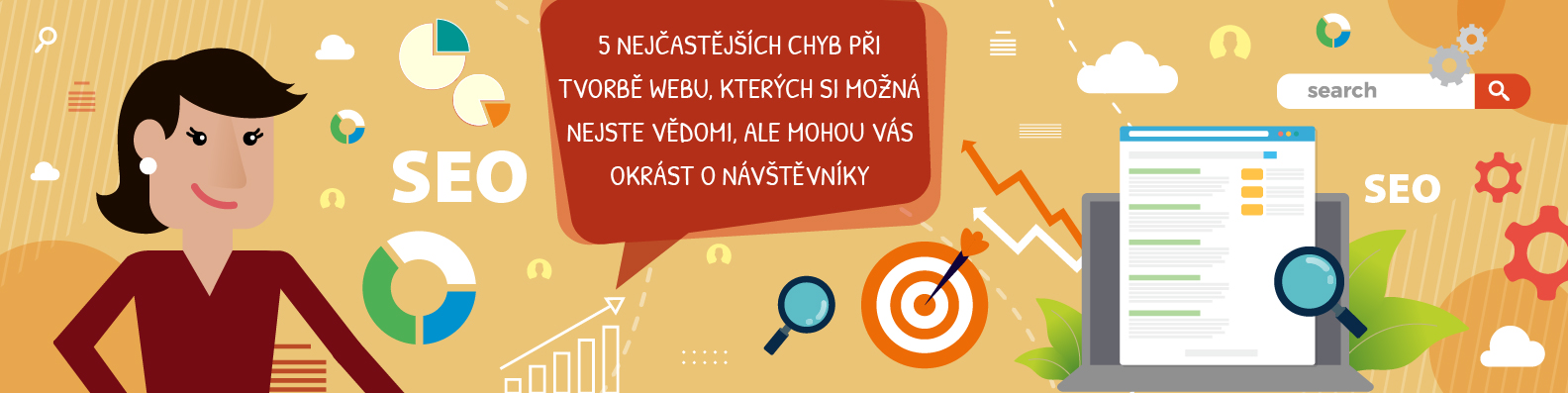 5 chyb při tvorbě webu, které vás mohou připravit o návštěvníky