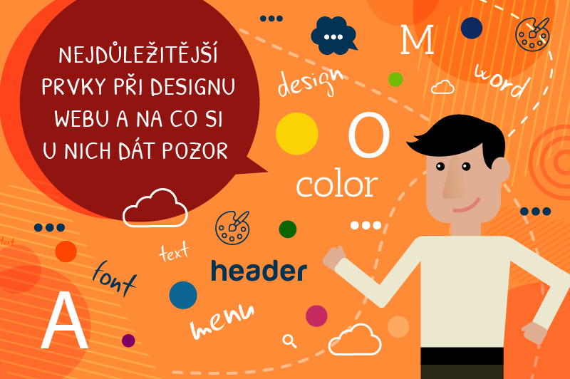 Nejdůležitější prvky při designu webu